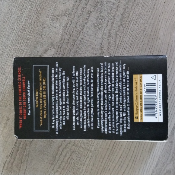 QUICK SALE 3 pack of Patricia Cornnwell novels - Picture 3 of 6